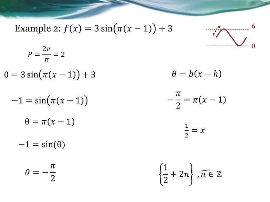 3.08E - Solving Sinusoidal Equations - Page 8