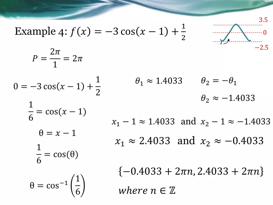 3.08E - Solving Sinusoidal Equations - Page 10