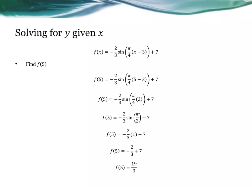 3.08E - Solving Sinusoidal Equations - Page 2