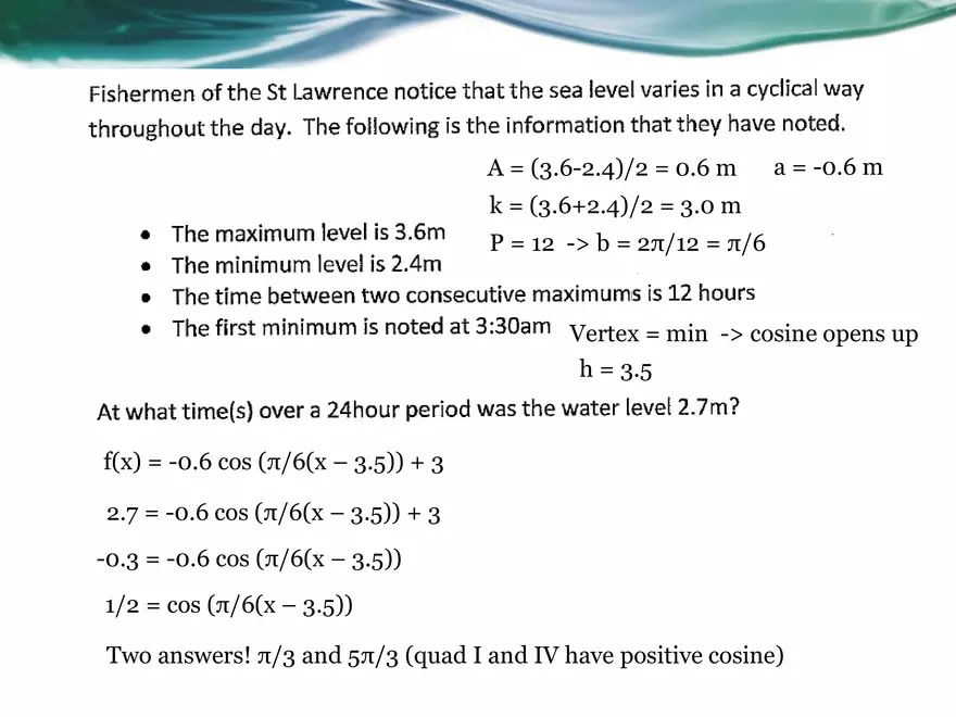 3.08E - Solving Sinusoidal Equations - Page 3
