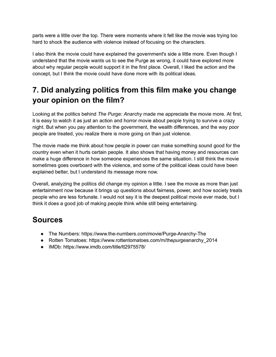 Political Analysis of The Purge Anarchy - Page 4