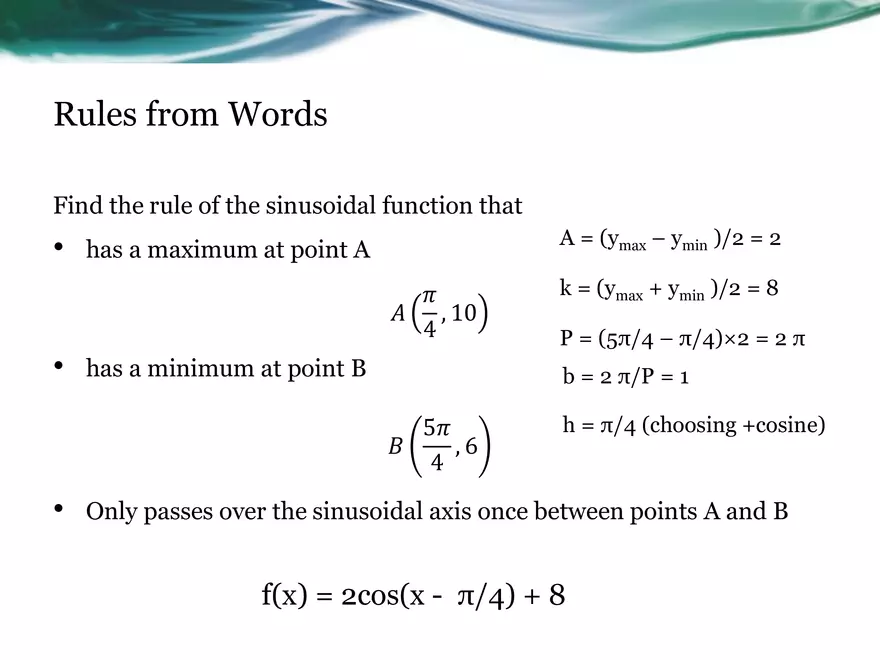 3.08D - Finding Rule of Sinusoidal - Page 13