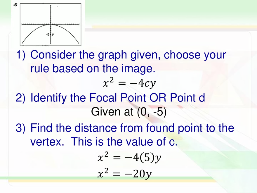 5.05a - Parabola at Origin - Page 11