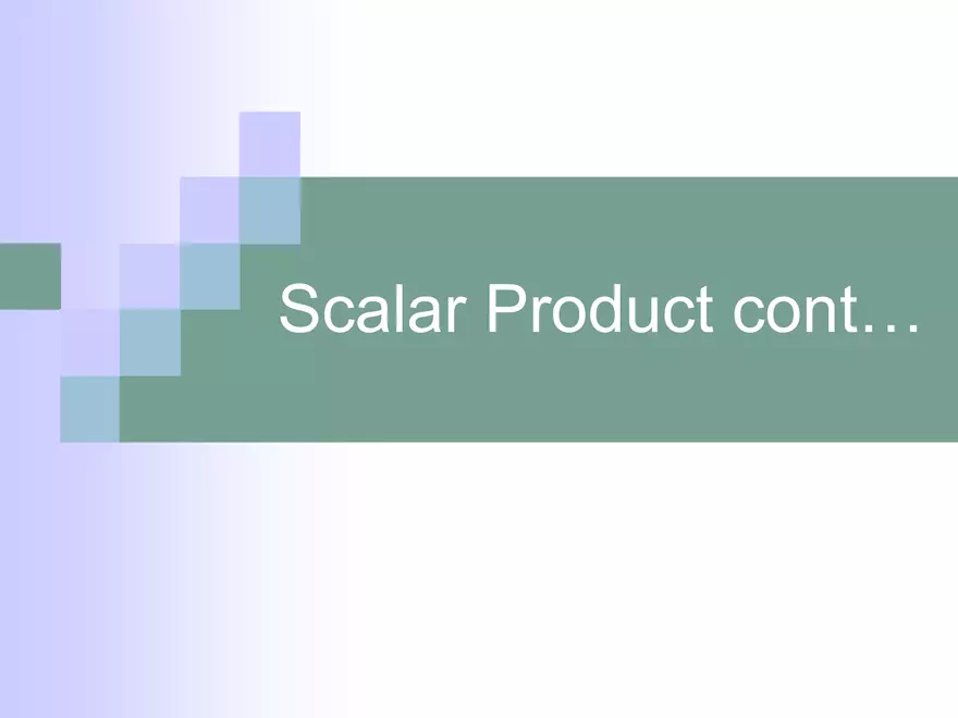6.06 - Scalar Product - Page 5