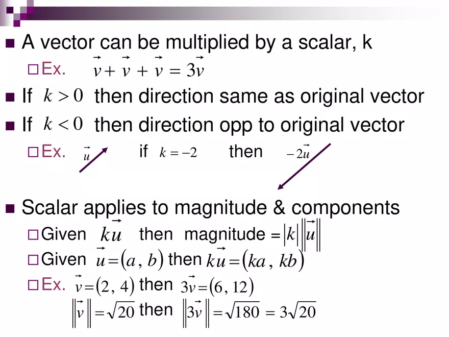 6.04 - Scalar Multiplying a Vector - Page 8