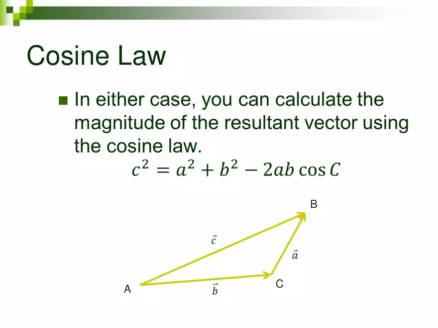 6.03 - Adding Subtracting Vectors - Page 17