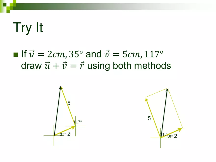 6.03 - Adding Subtracting Vectors - Page 4