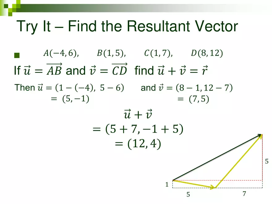 6.03 - Adding Subtracting Vectors - Page 6
