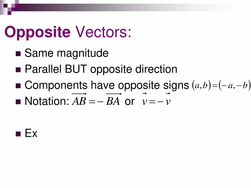 6.02 - Relations btw Vectors - Page 4
