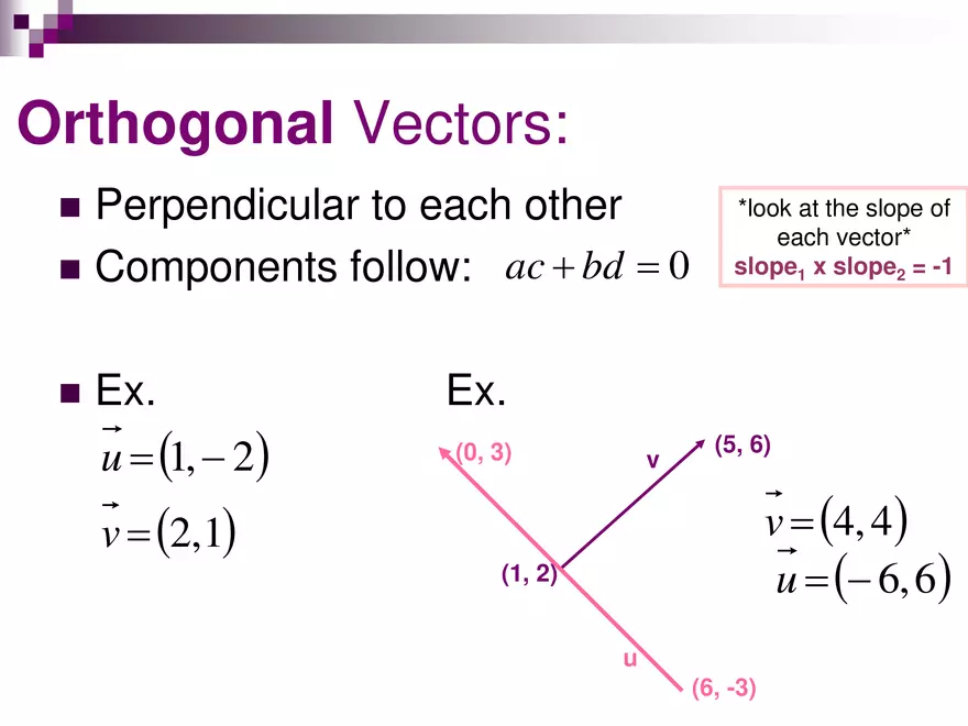 6.02 - Relations btw Vectors - Page 6