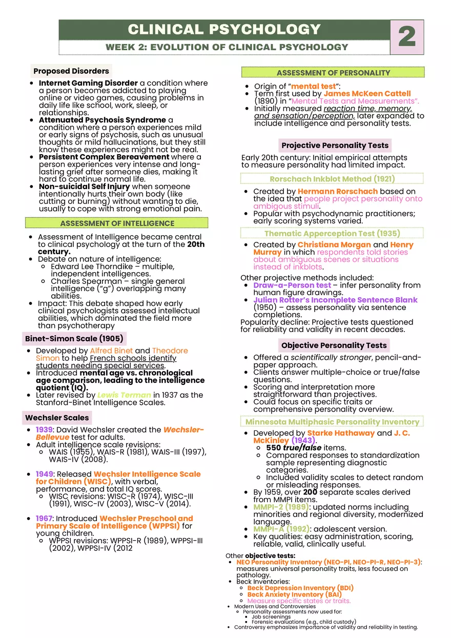Midterms Clinical Psychology - Page 12