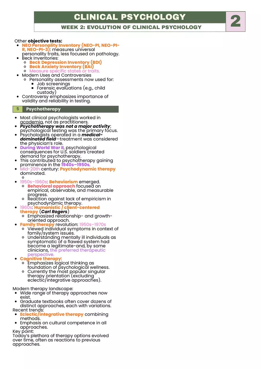 Midterms Clinical Psychology - Page 13