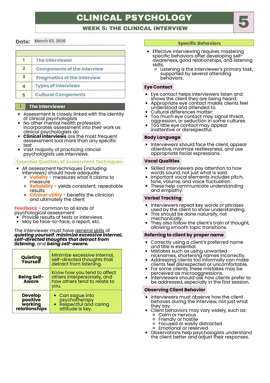 Midterms Clinical Psychology - Page 6