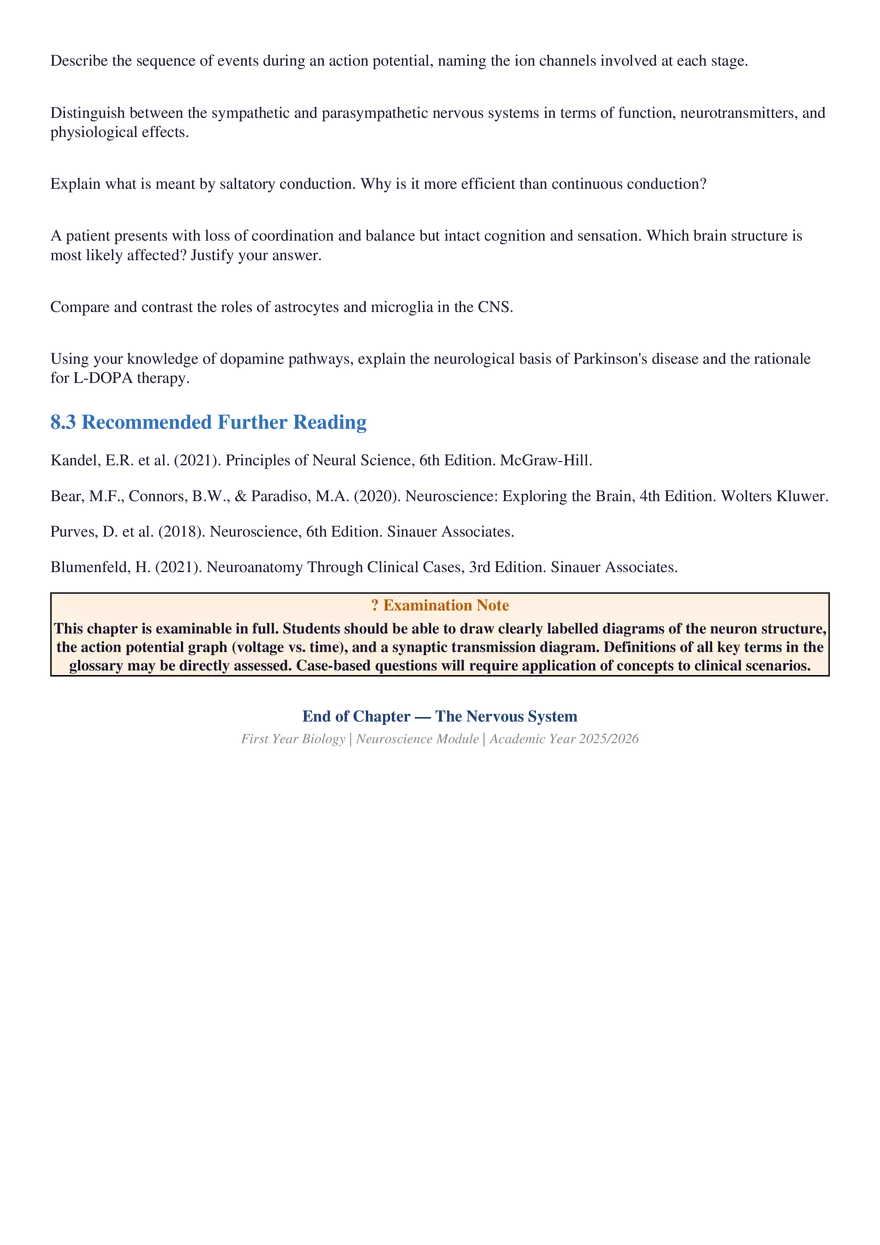Structure, Function, Communication & Disorders - Page 8