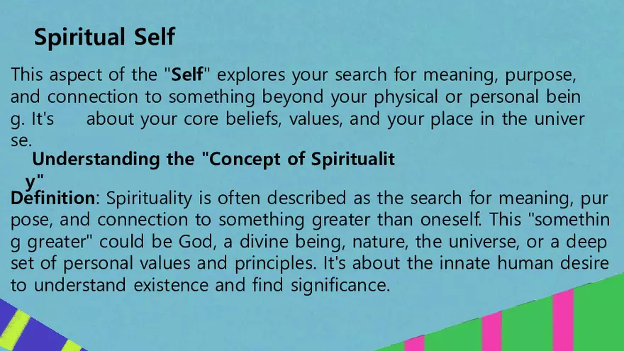 Economic Spiritual-self - Page 13