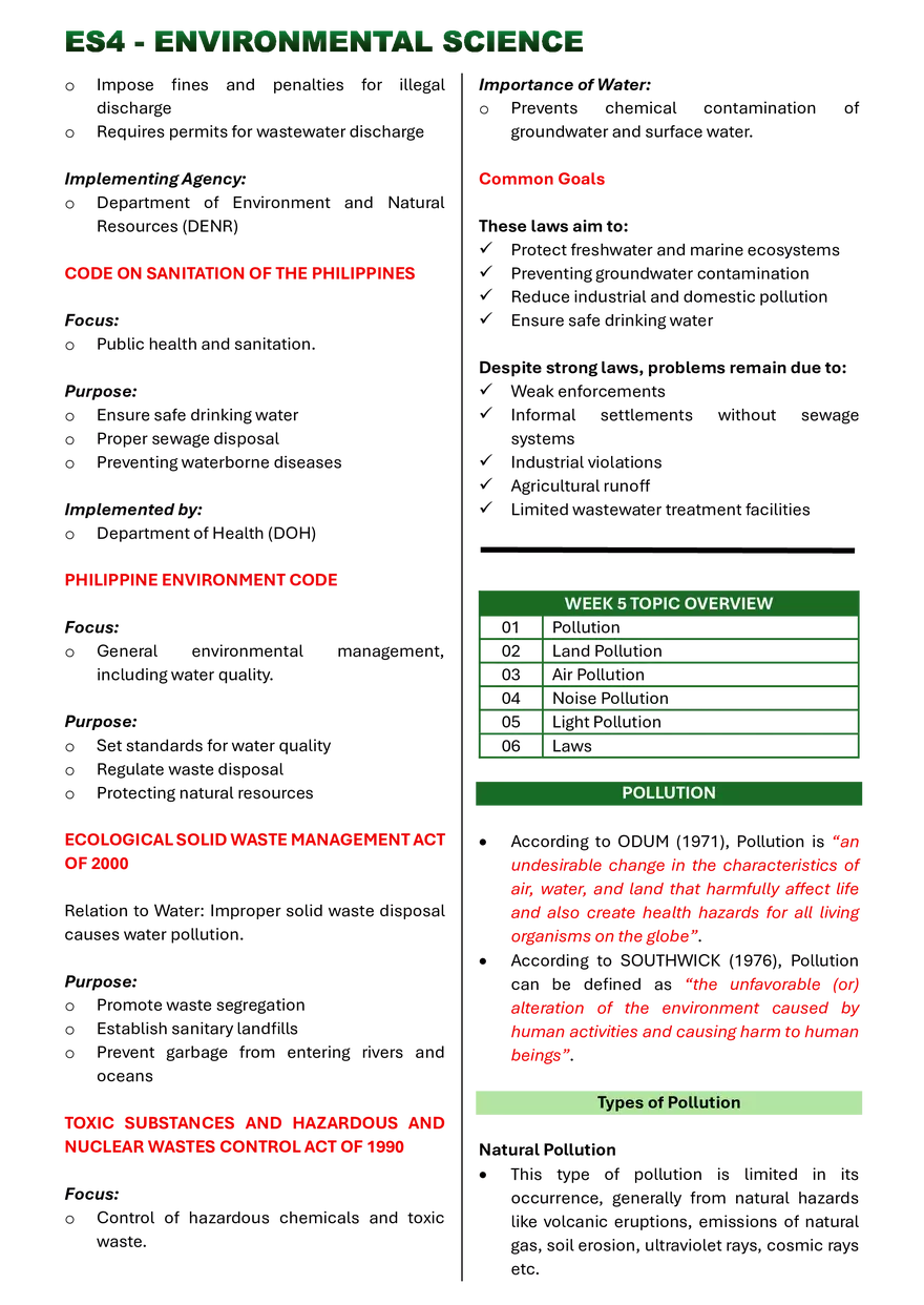 Environmental Science - Page 5