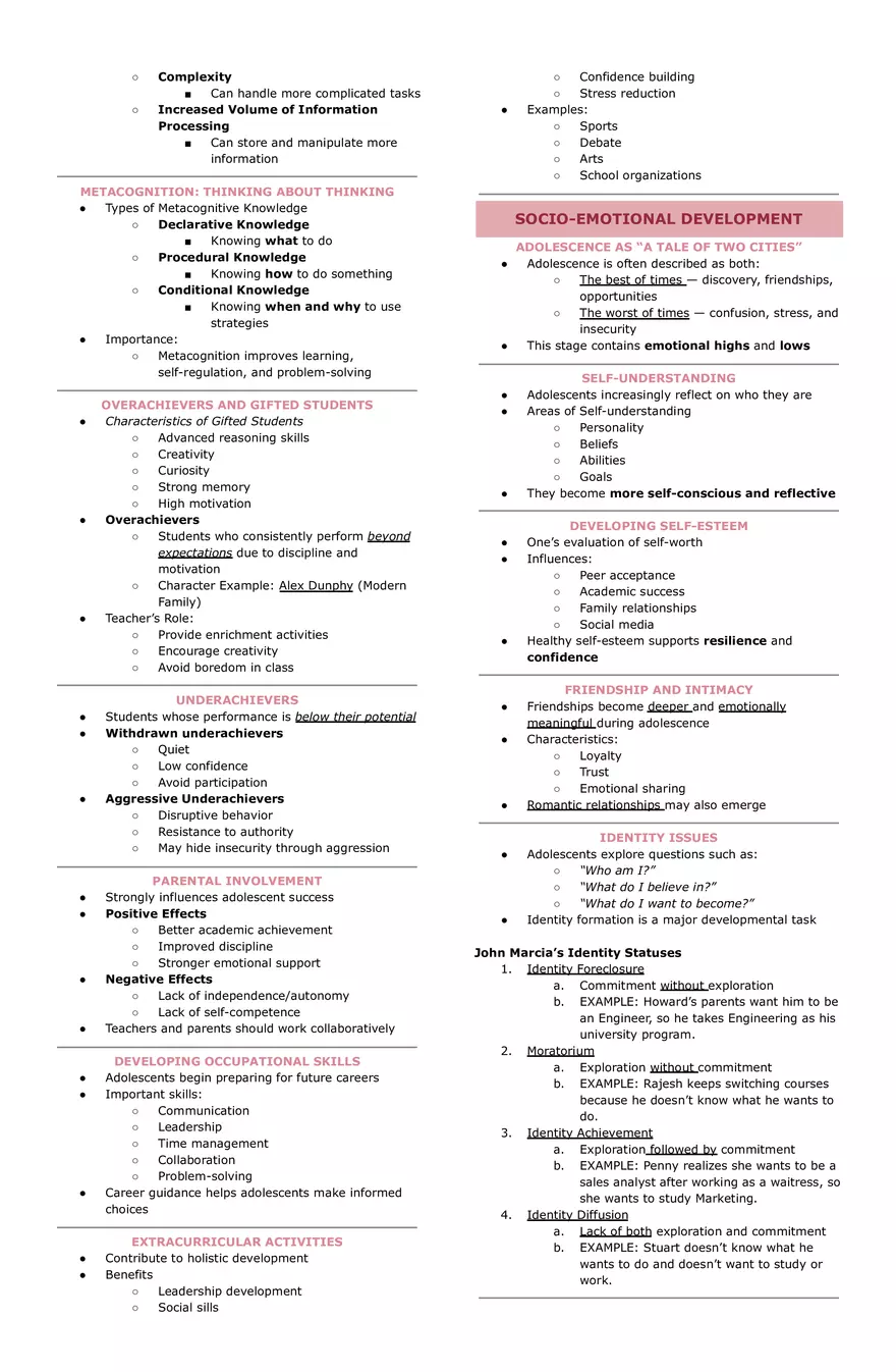 Child And Adolescent Development - Page 8