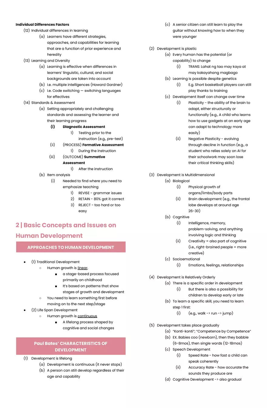 Child And Adolescent Development - Page 2