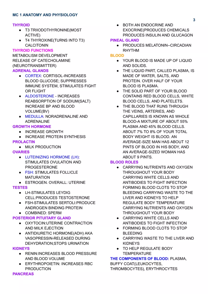MC 1 Endocrine System - Page 3