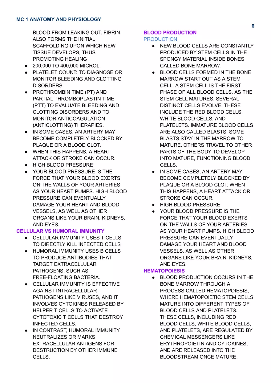 MC 1 Endocrine System - Page 6