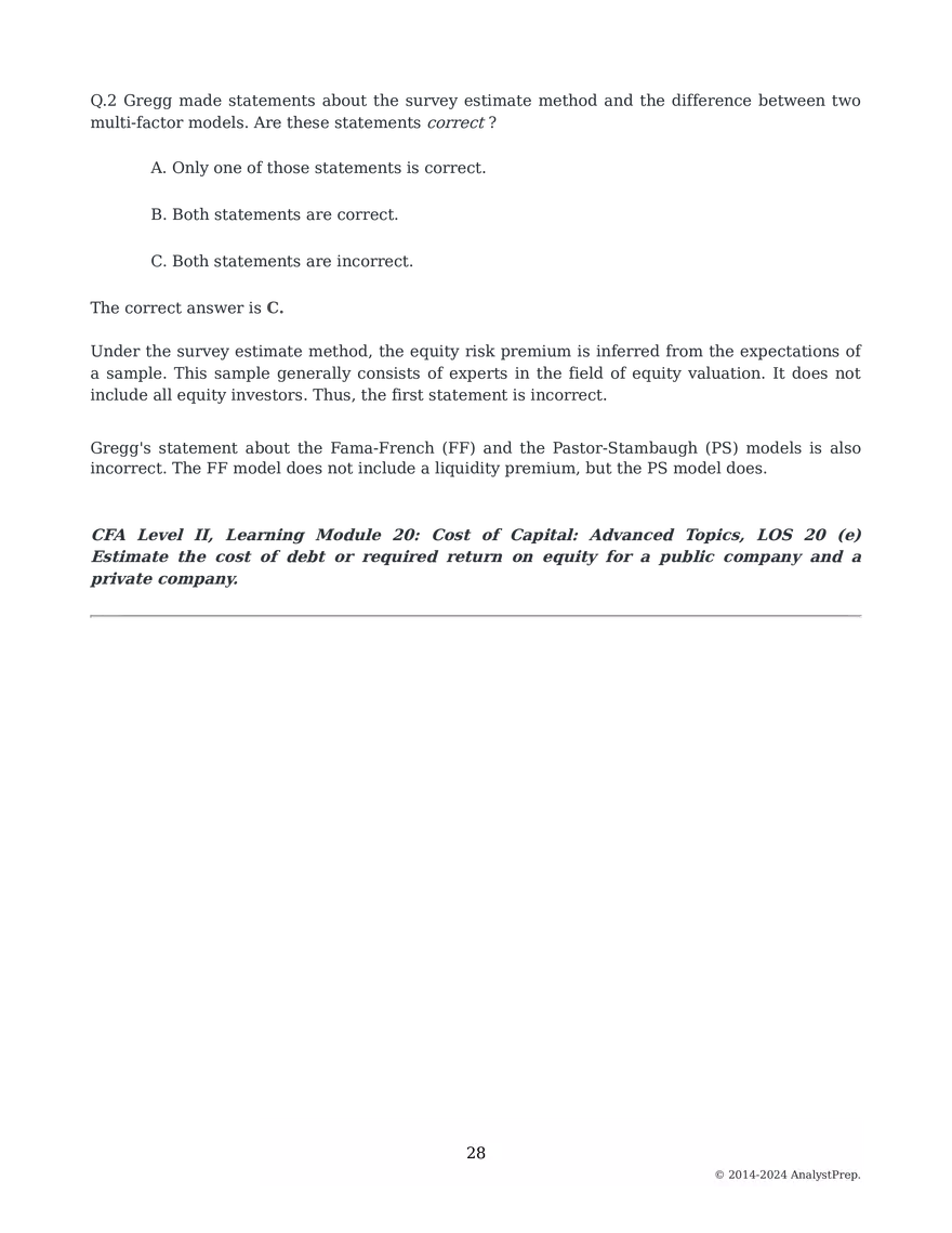 Mock Questions - Mock Exam 2025 #2- First Session - Page 7