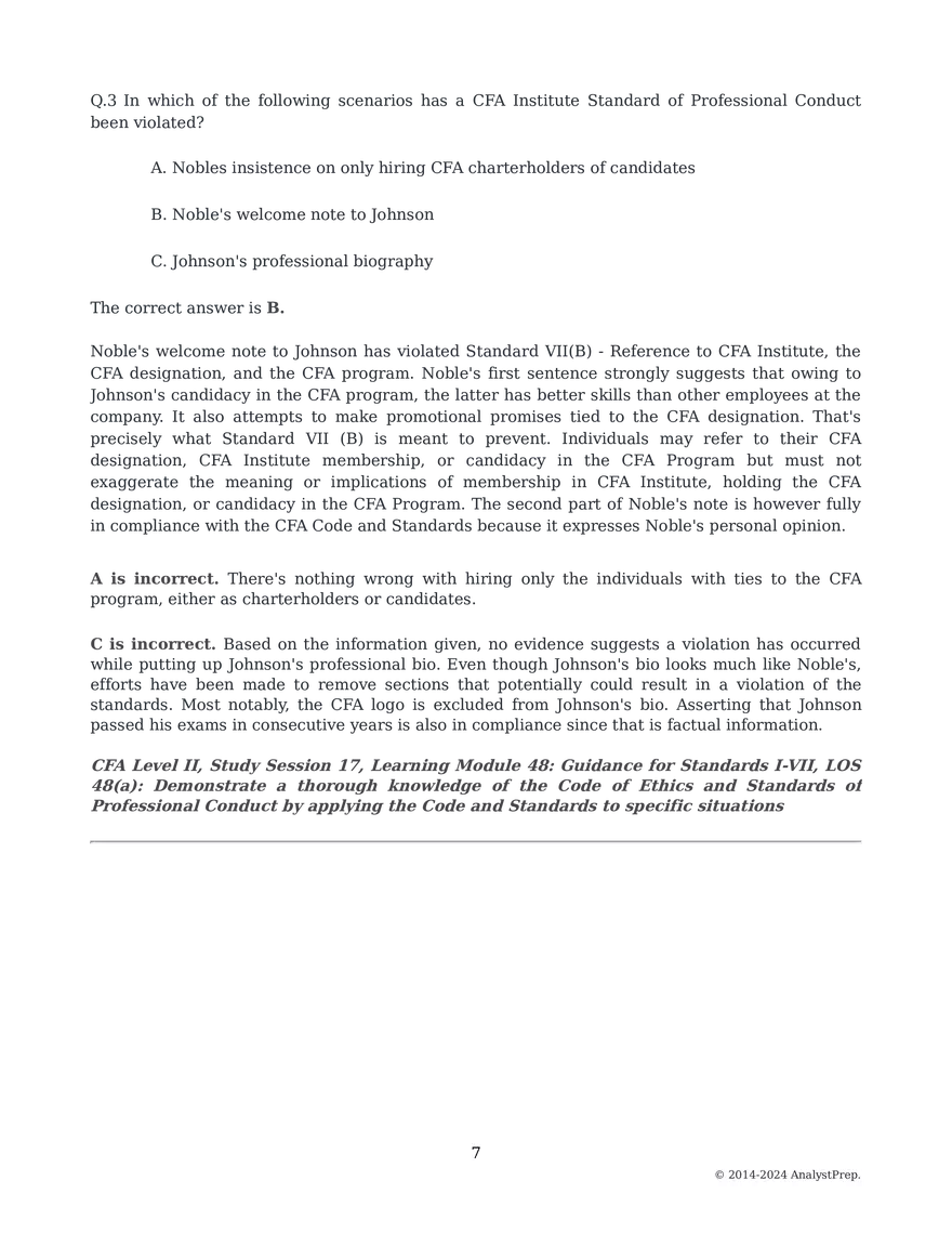 Mock Questions - Mock Exam 2025 #2- First Session - Page 122