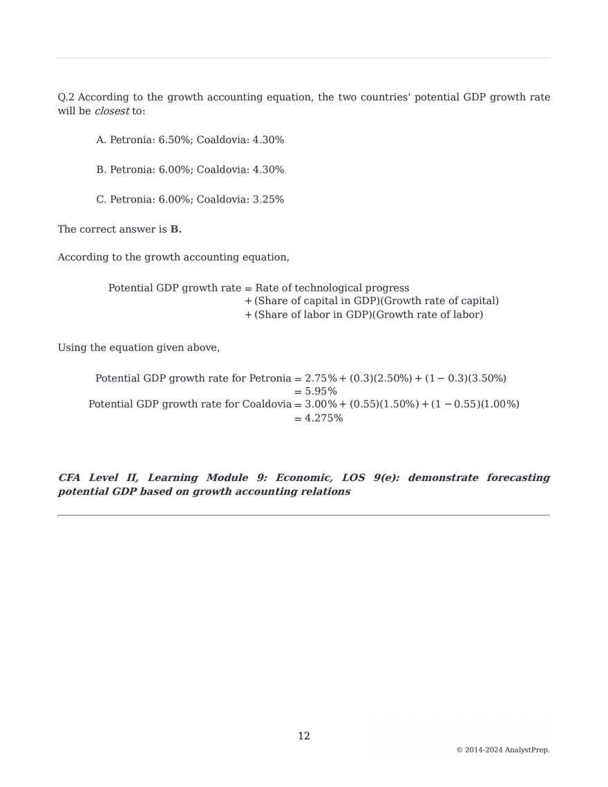Mock Questions - Mock Exam 2025 #2- First Session - Page 127