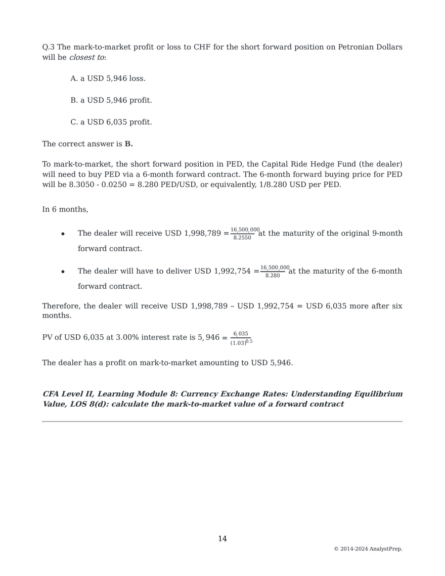Mock Questions - Mock Exam 2025 #2- First Session - Page 129