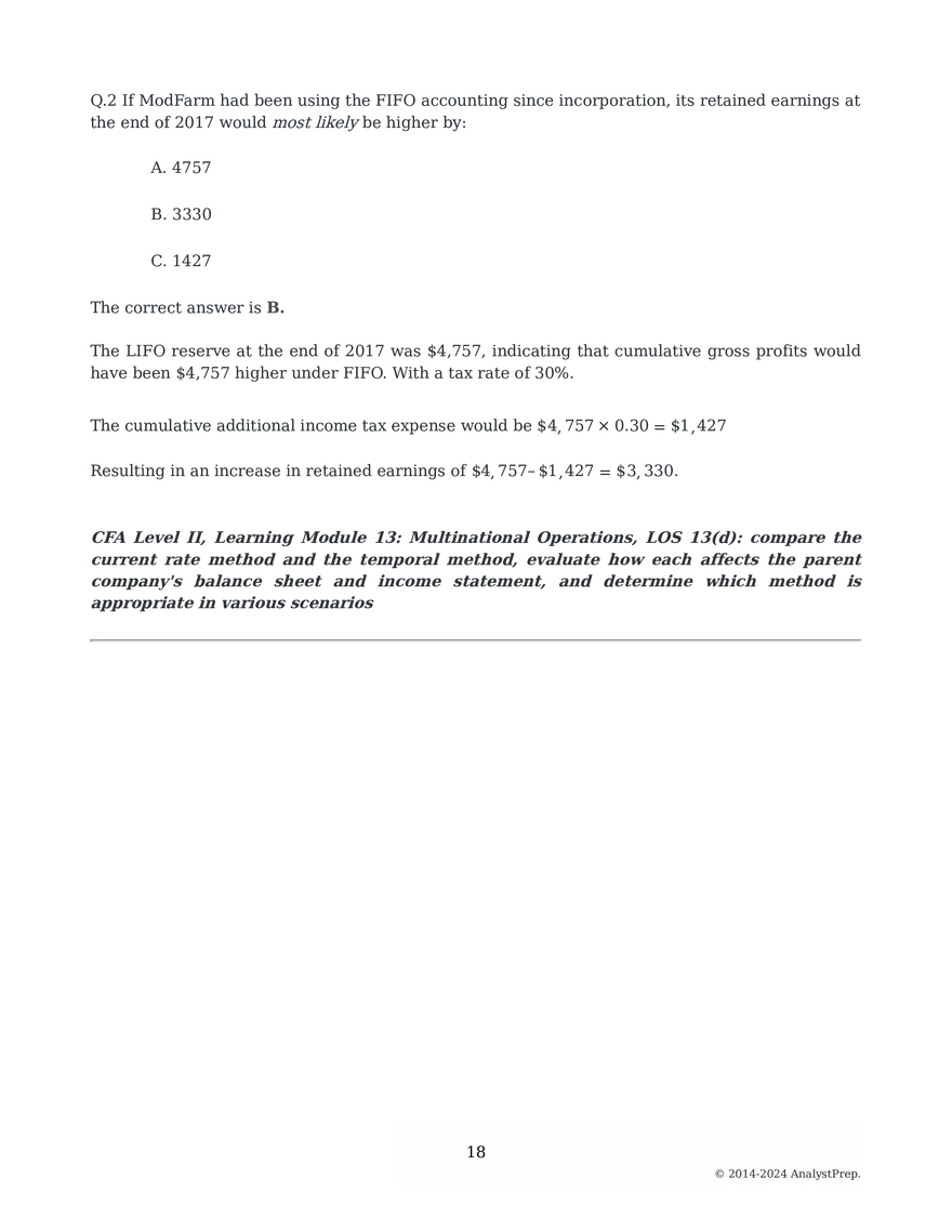Mock Questions - Mock Exam 2025 #2- First Session - Page 134