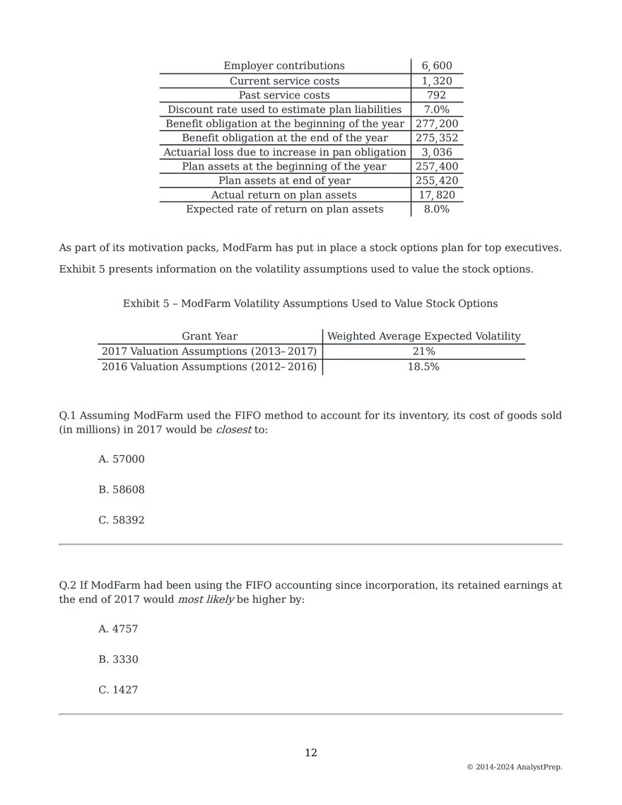 Mock Questions - Mock Exam 2025 #2- First Session - Page 14