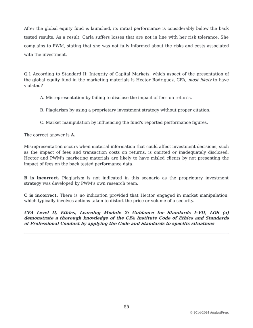 Mock Questions - Mock Exam 2025 #2- First Session - Page 37