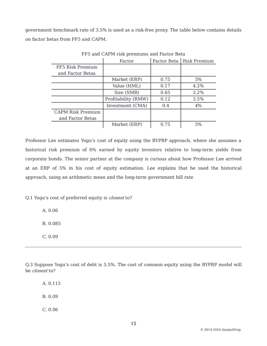 Mock Questions - Mock Exam 2025 #2- First Session - Page 47
