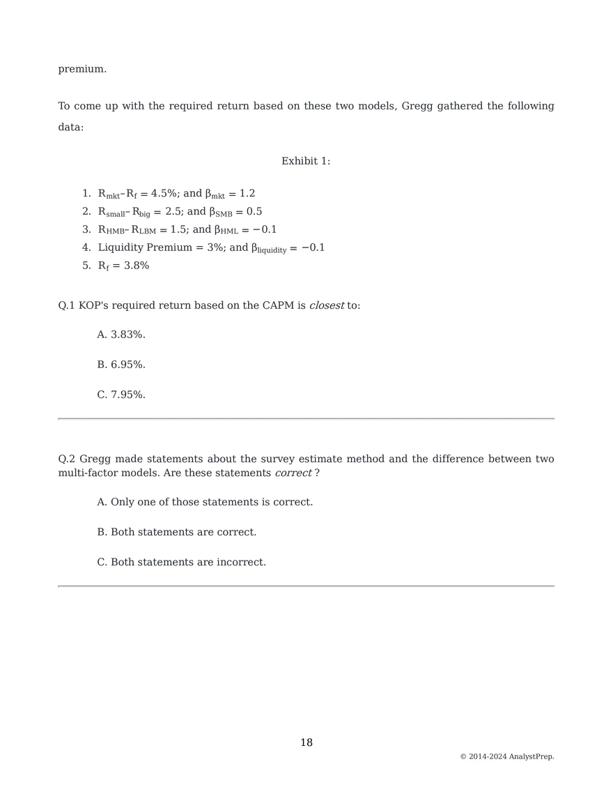 Mock Questions - Mock Exam 2025 #2- First Session - Page 50