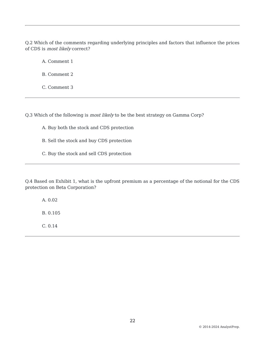 Mock Questions - Mock Exam 2025 #2- First Session - Page 55