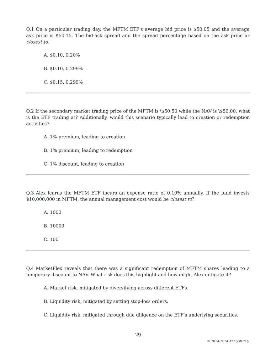 Mock Questions - Mock Exam 2025 #2- First Session - Page 62