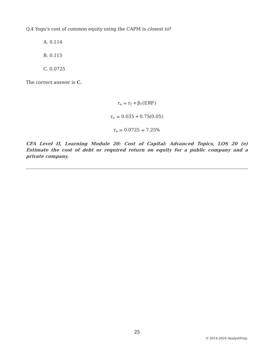 Mock Questions - Mock Exam 2025 #2- First Session - Page 4