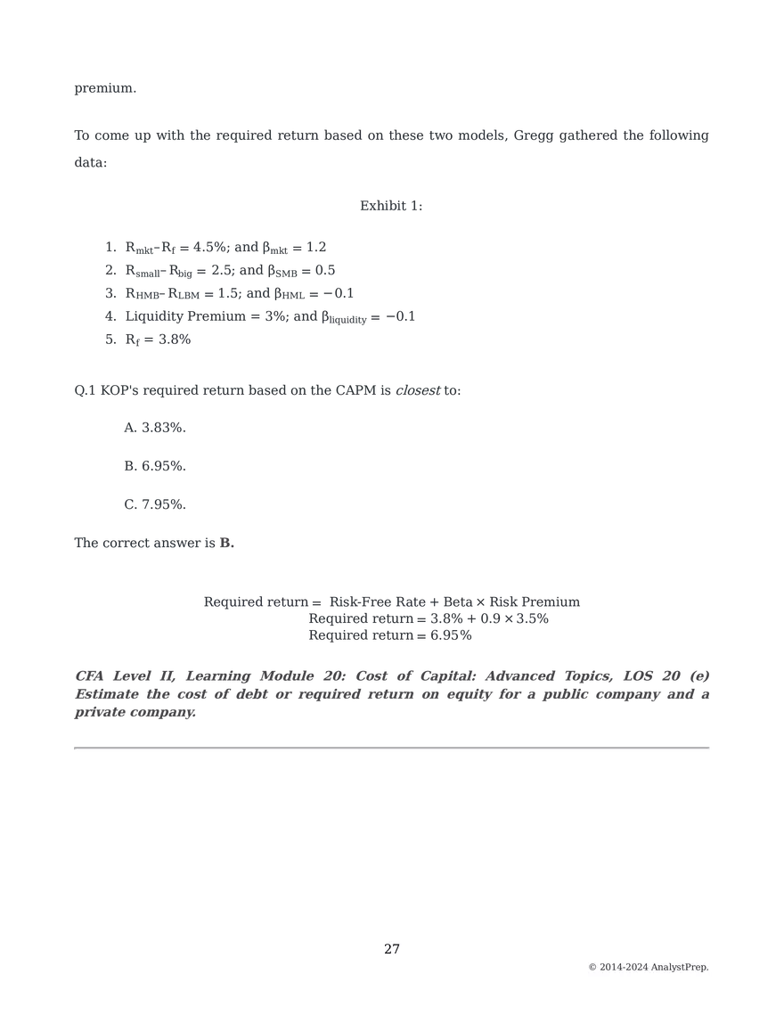 Mock Questions - Mock Exam 2025 #2- First Session - Page 6