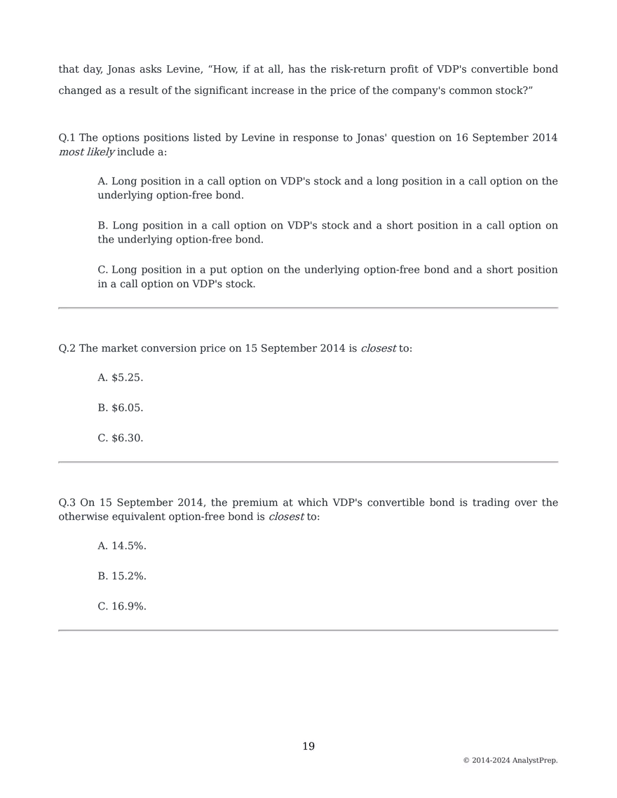 Mock Questions - Mock Exam 2025 #2- First Session - Page 94
