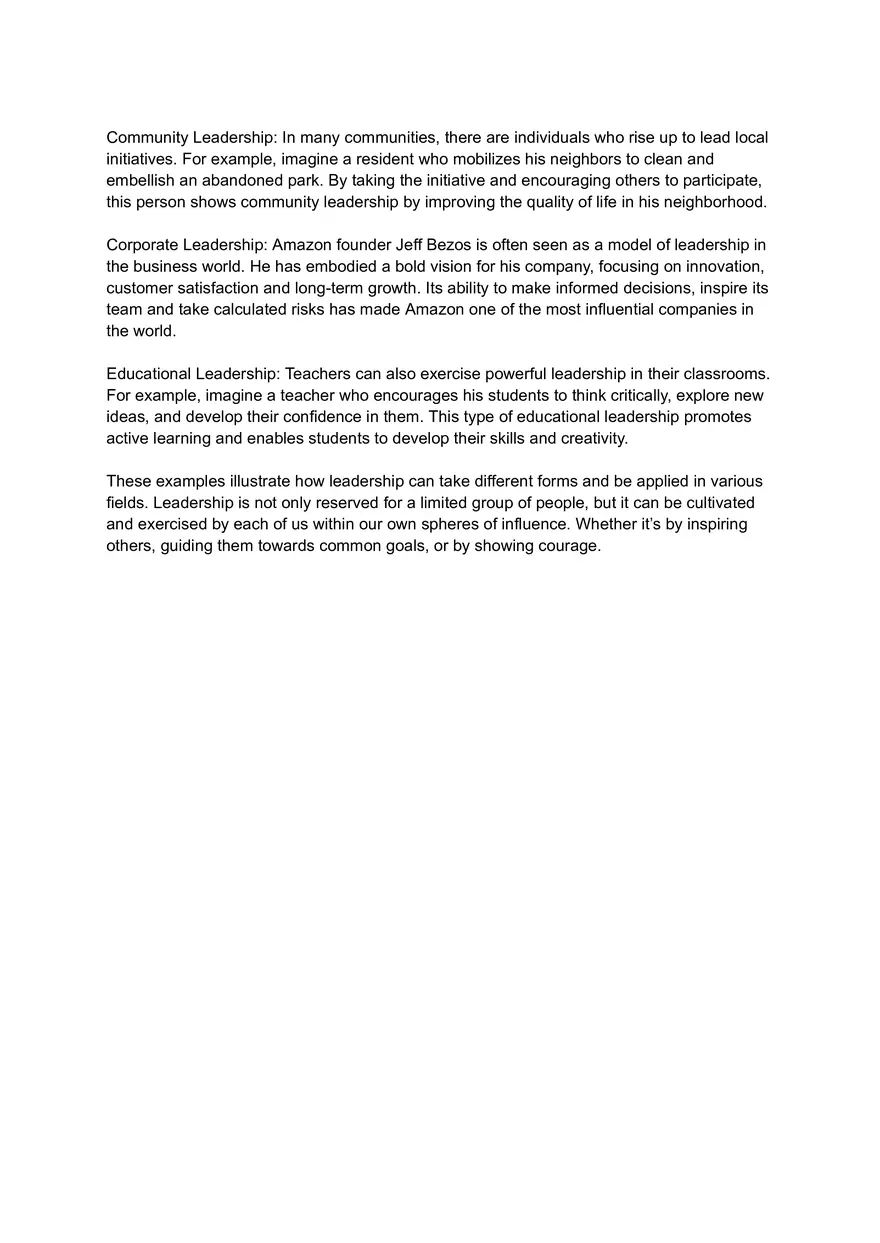 General Management: The Leadership - Page 2