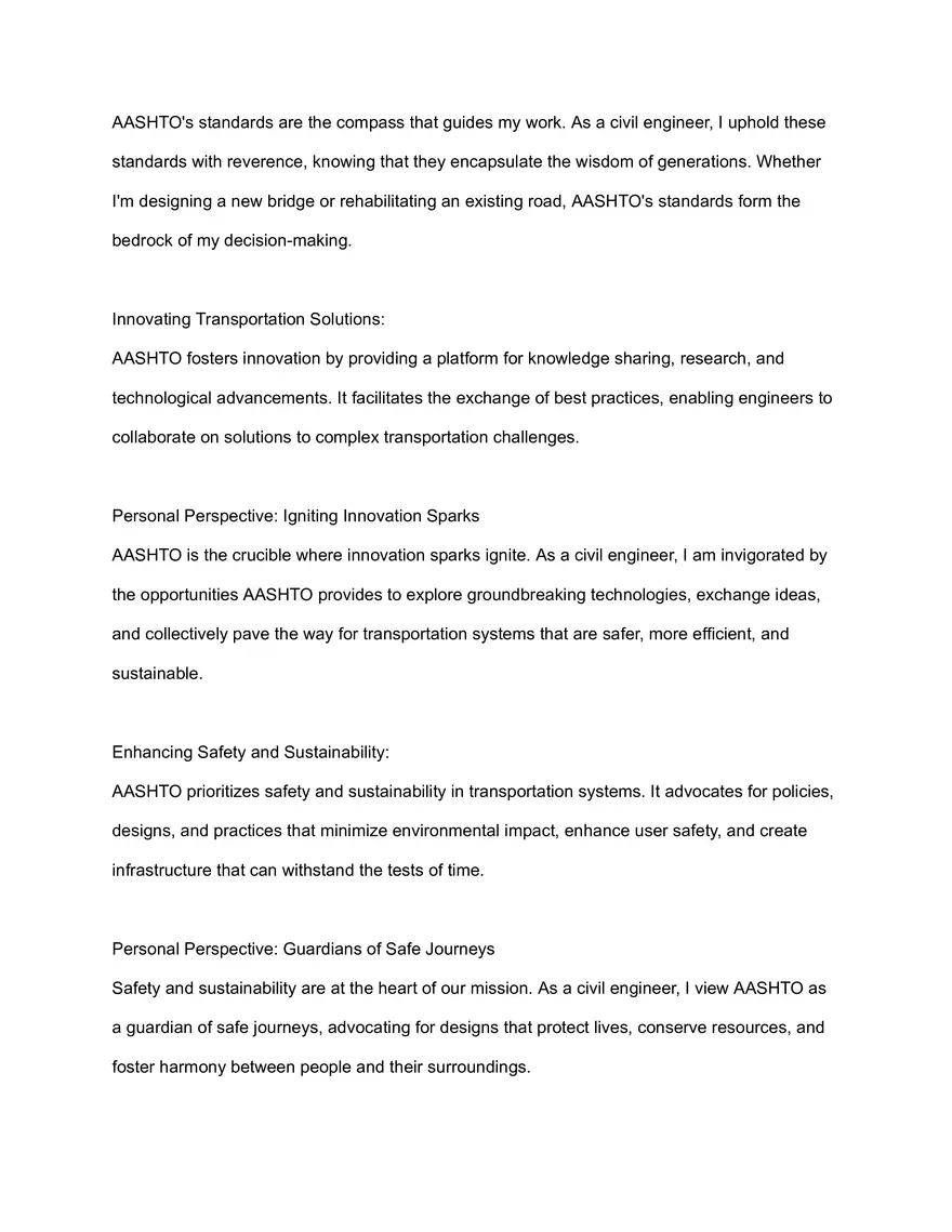 Unveiling the Impact of AASHTO in Civil Engineering - Page 2
