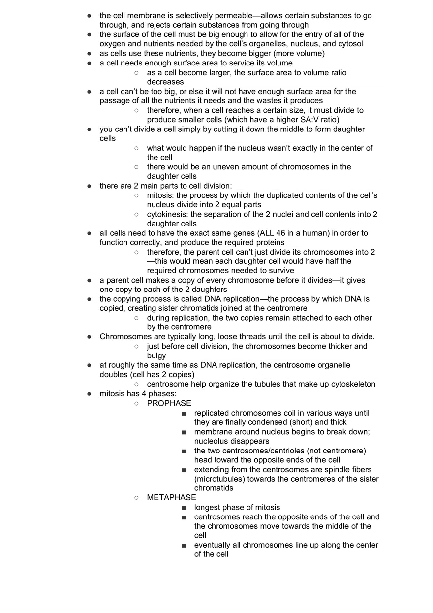 Academic Science Biology Cells, Genes, and Cancer - Page 5