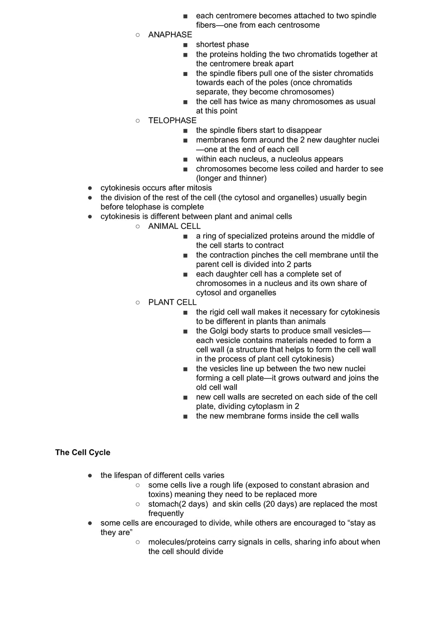 Academic Science Biology Cells, Genes, and Cancer - Page 6