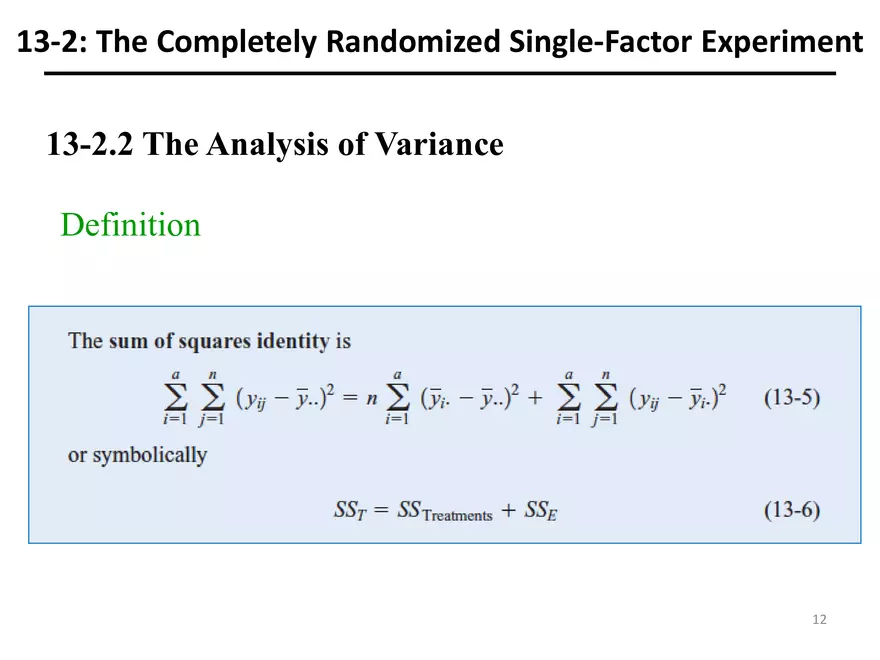 Designing Engineering Experiments. Randomized Single-Factor Experiments - Page 29