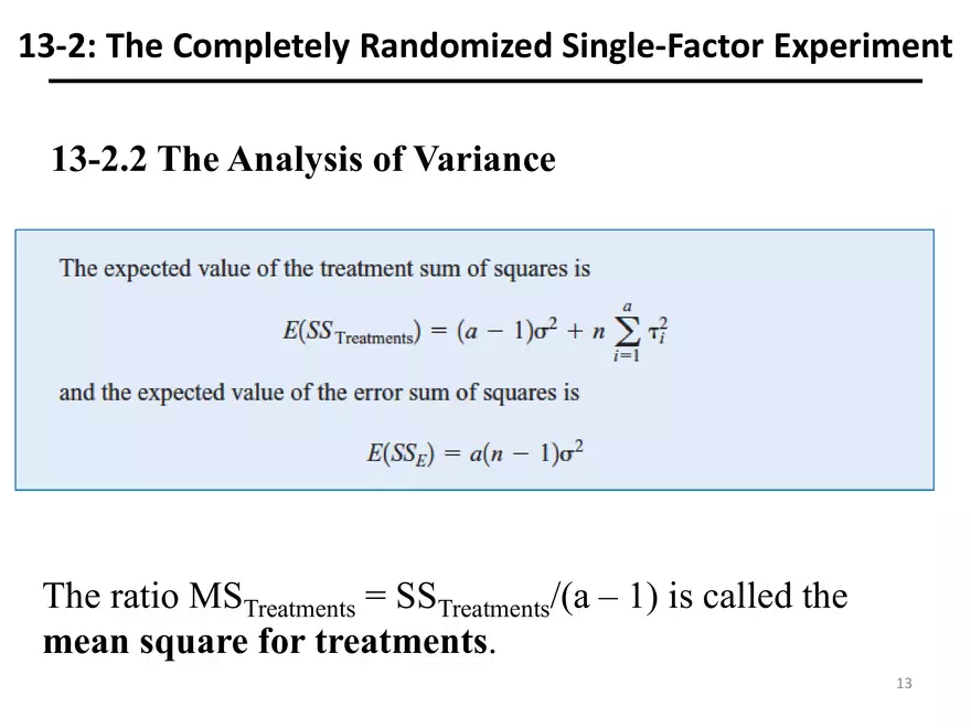 Designing Engineering Experiments. Randomized Single-Factor Experiments - Page 3