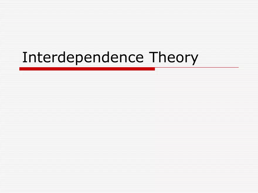 Social Exchange Theory - Page 5
