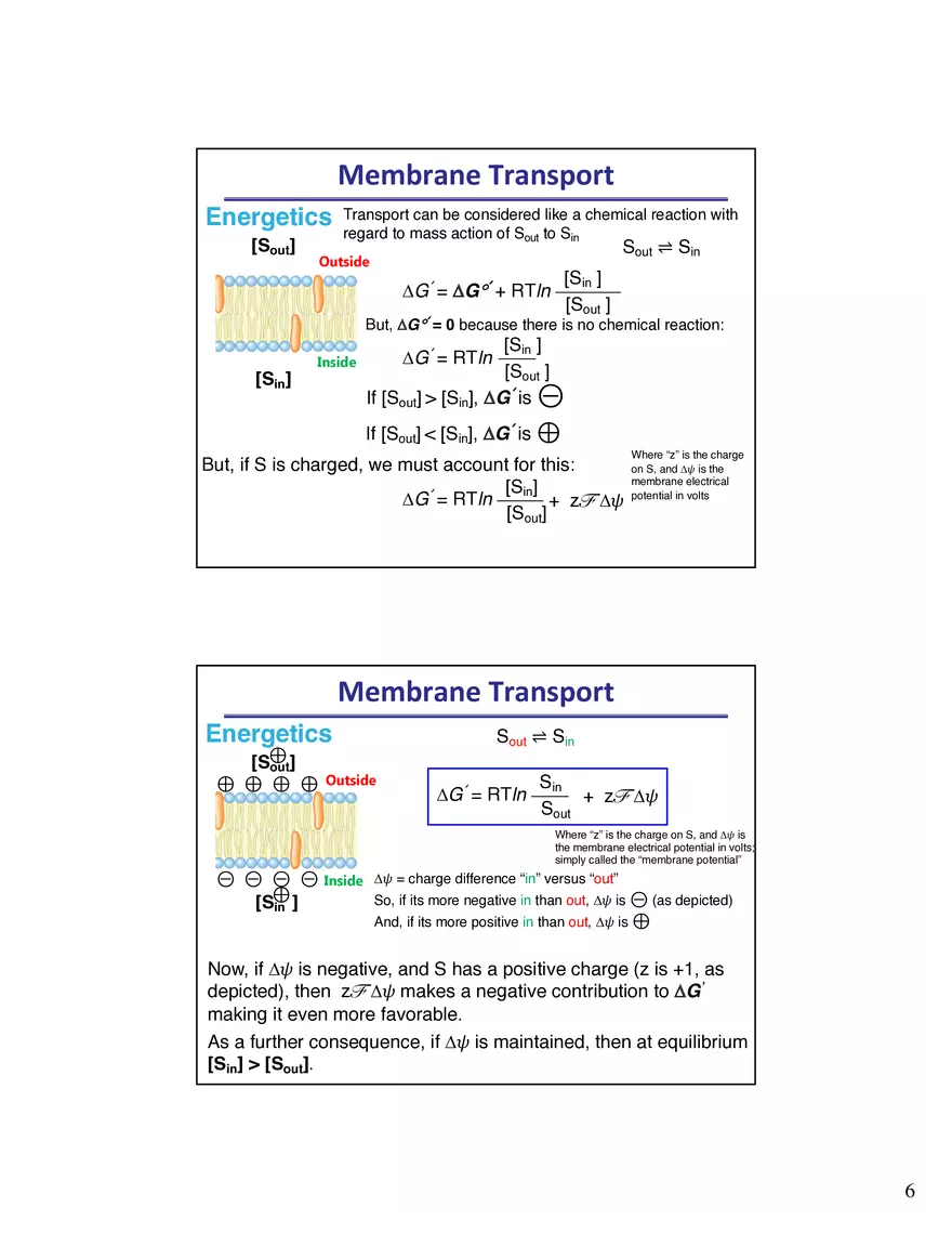 Biological Membrane Transport - Crossing the Berlin Wall of the Cell - Page 9