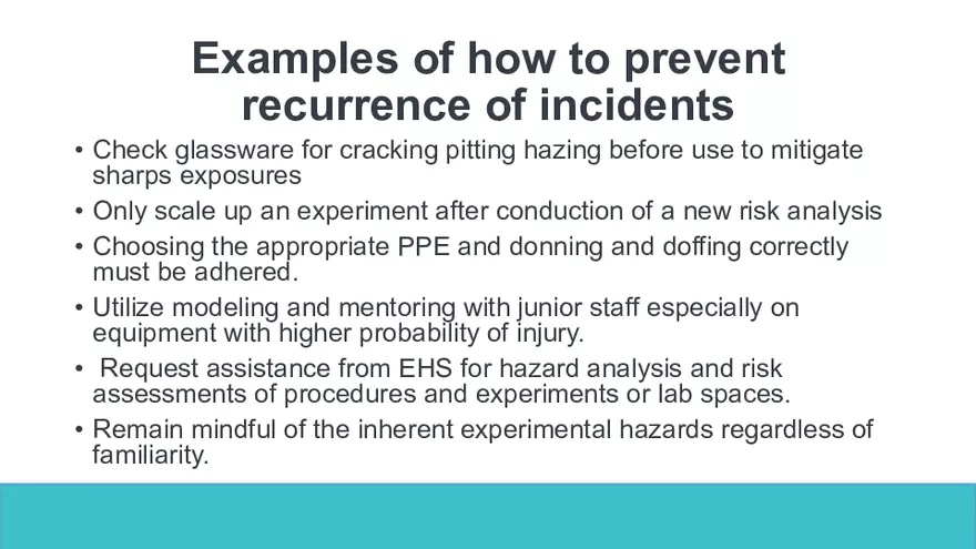 YTD Lab Incident Report - Page 34