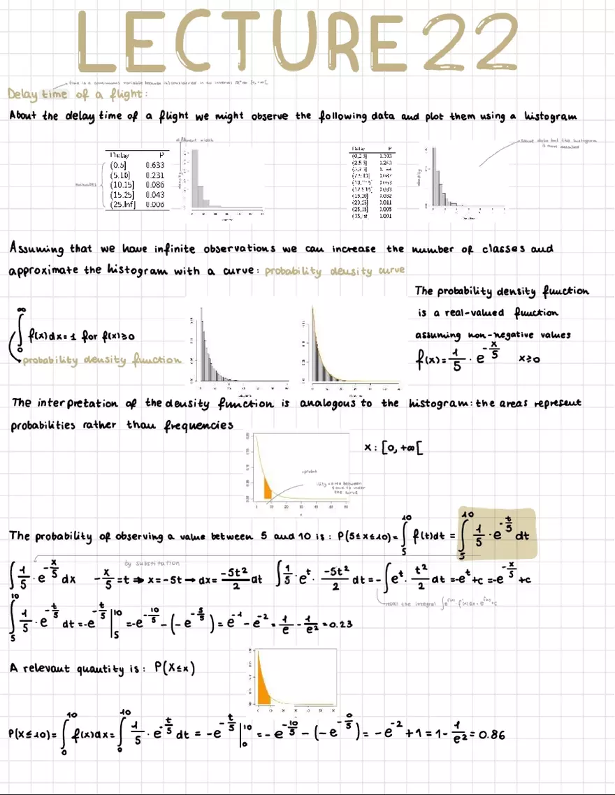 Lecture 22 - Delay Time of a Flight Example - Page 1