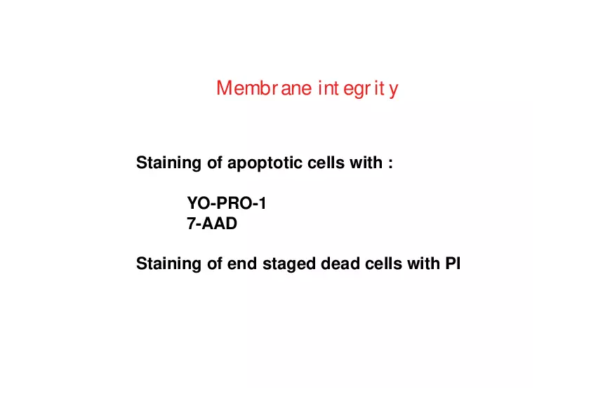 Analysis of Apoptosis by Flow-cytometry - Page 10