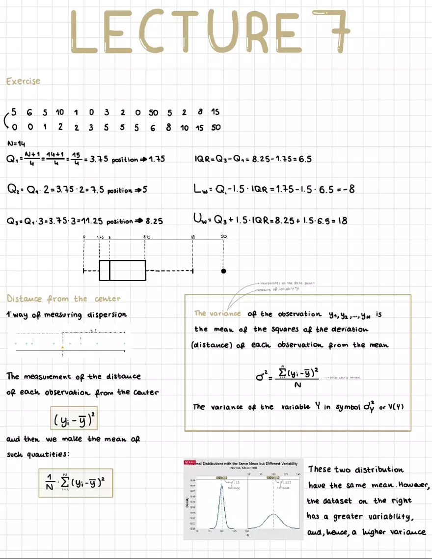 Lecture 7 - Class Exercise & Measuring Dispersion - Page 1